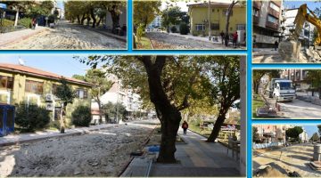 Edremit Belediyesi Cadde ve Sokakları Yeniliyor