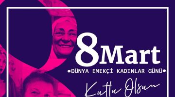 Burhaniye Belediyesi 8 Mart Emekçi Kadınlar Günü İlanı