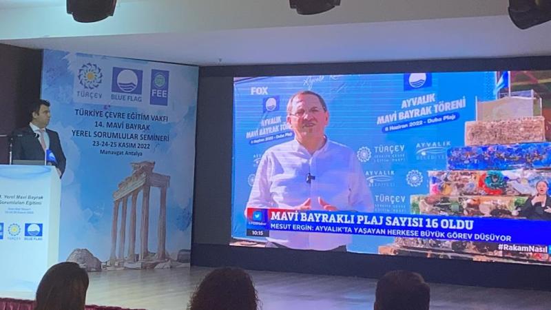 AYVALIK MAVİ BAYRAK’TA TÜRKİYE’YE ÖRNEK OLDU (1)