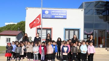 BELEDİYE KREŞİNDEKİ ÇOCUKLAR ATA’SINI ANDI
