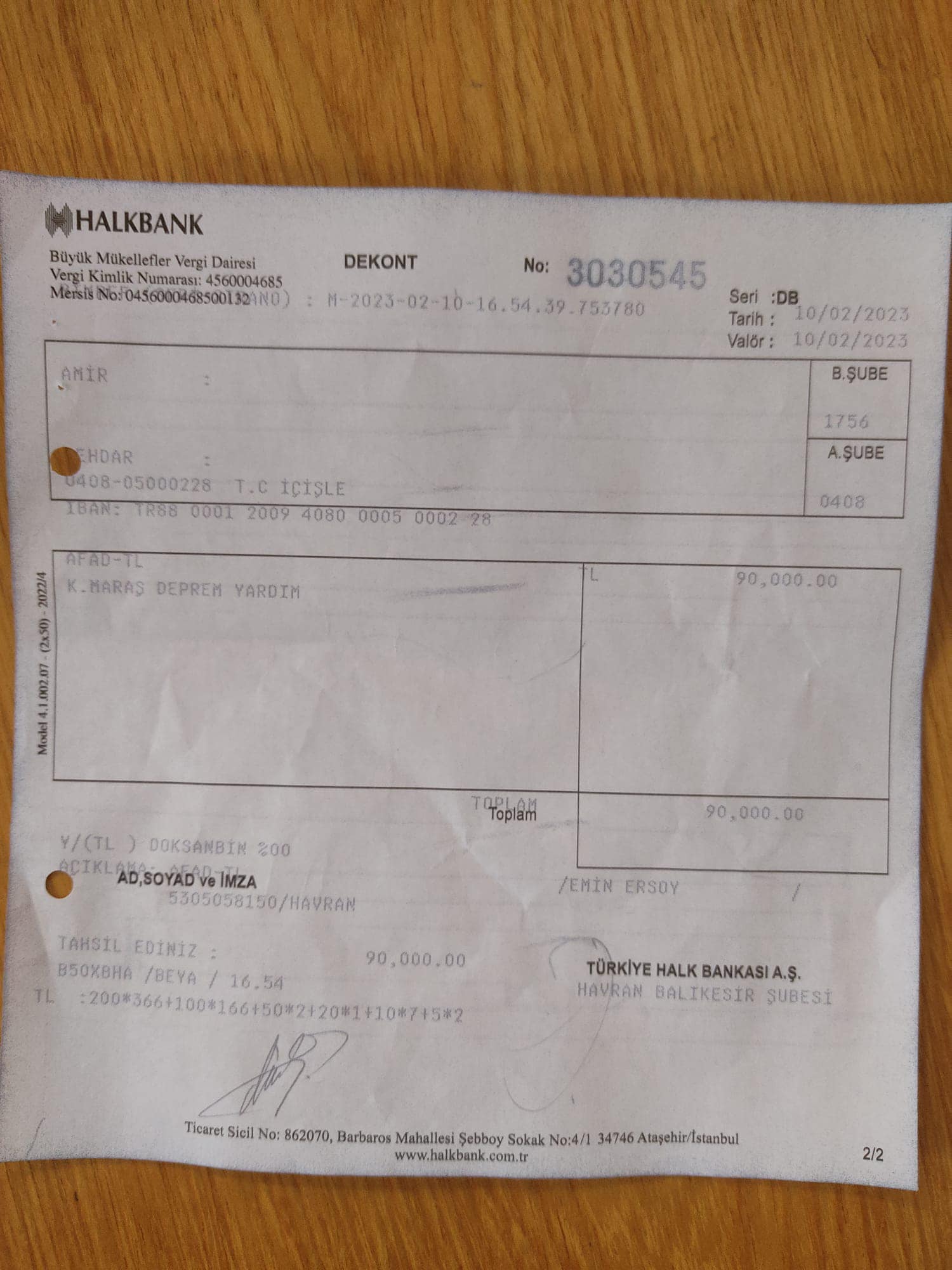 25 HAVRAN DEPREM BÖLGESİNE HER GÜN YARDIM GÖNDERDİ