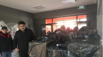 HAVRAN DEPREM BÖLGESİNE HER GÜN YARDIM GÖNDERDİ