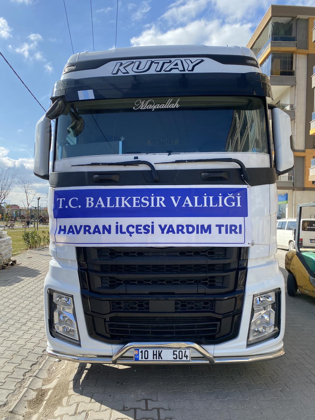 6 HAVRAN DEPREM BÖLGESİNE HER GÜN YARDIM GÖNDERDİ