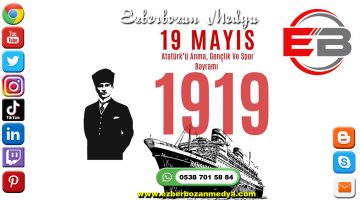 19 Mayıs Atatürk’ü Anma Gençlik ve Spor Bayramınız Kutlu Olsun