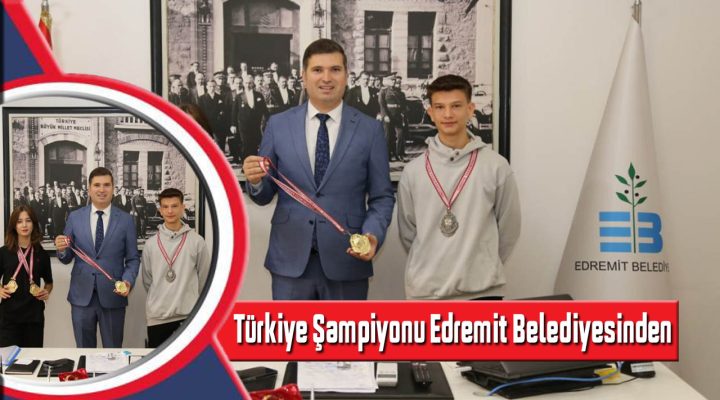 Tayfun Canlı; Türkiye Şampiyonu Edremit Belediyesinden!