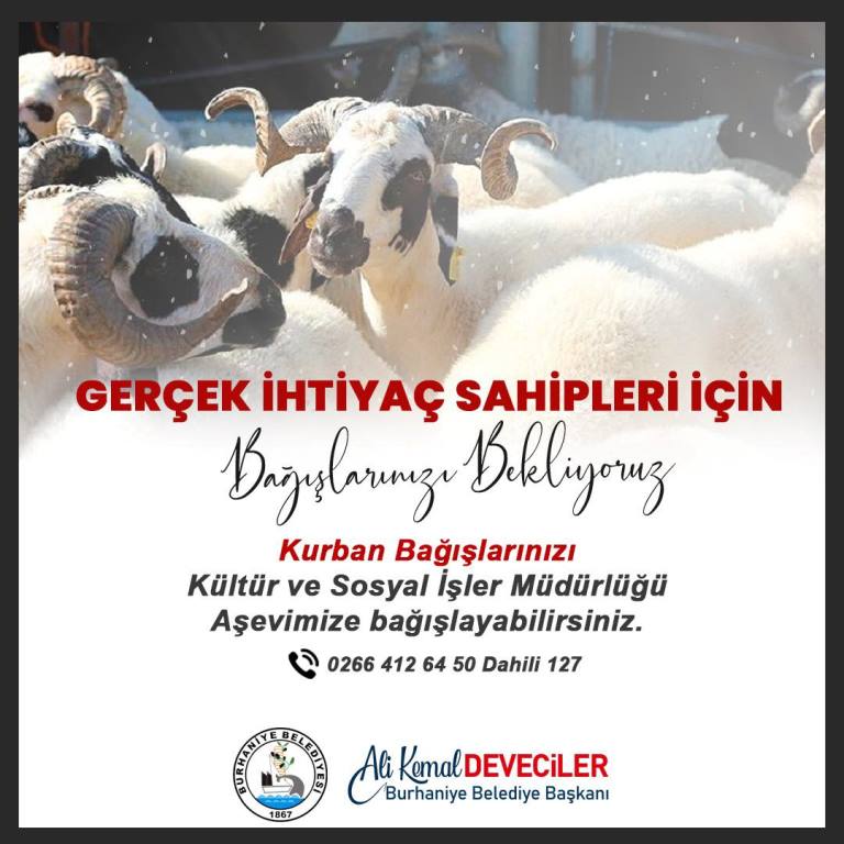 BURHANİYE BELEDİYESİ, KURBAN ETLERİNİ İHTİYAÇ SAHİPLERİNİN SOFRALARINA ULAŞTIRIYOR