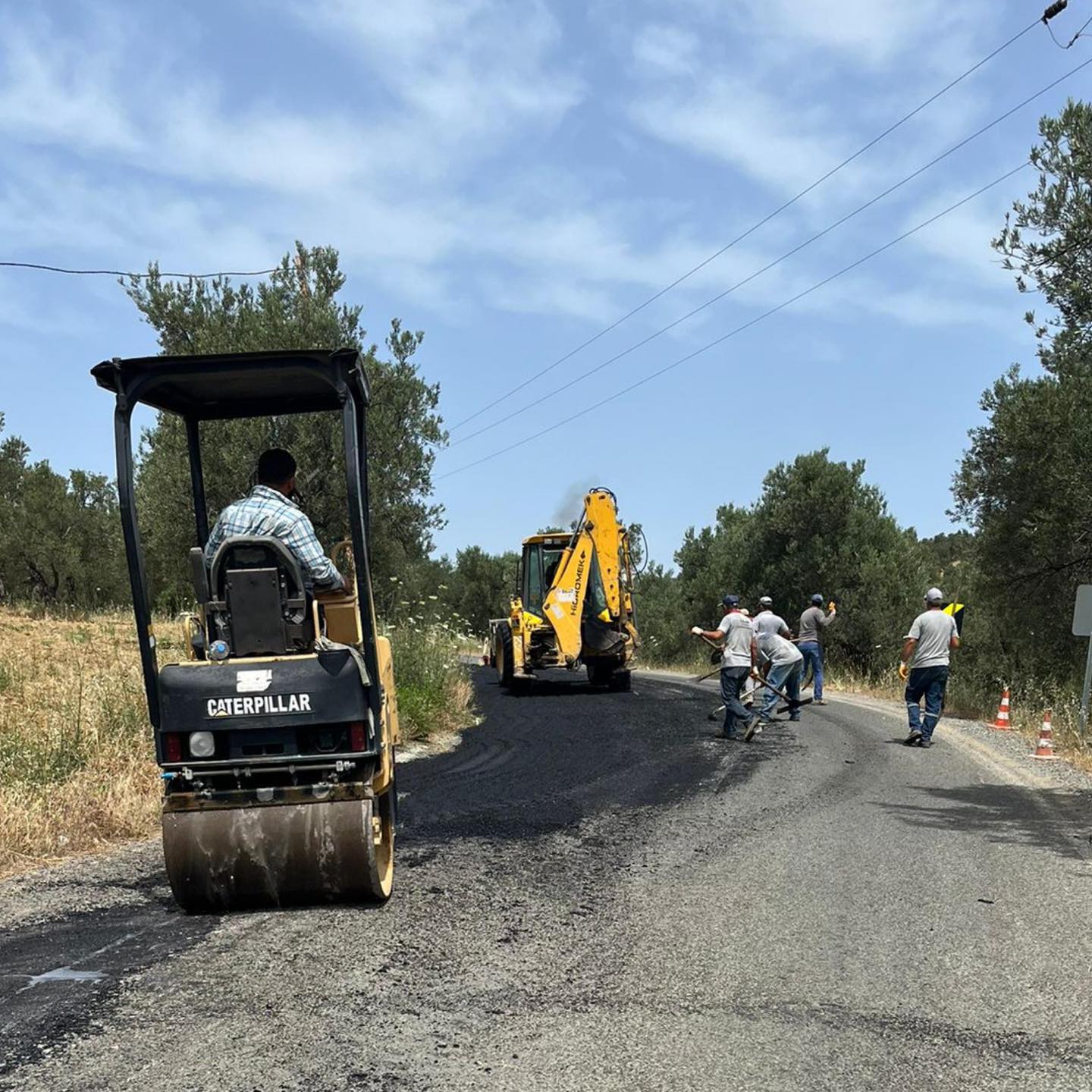 GADANA PLAJI’NA GİDEN YOL, BAYRAM ÖNCESİNDE HAZIR HALE GETİRİLDİ