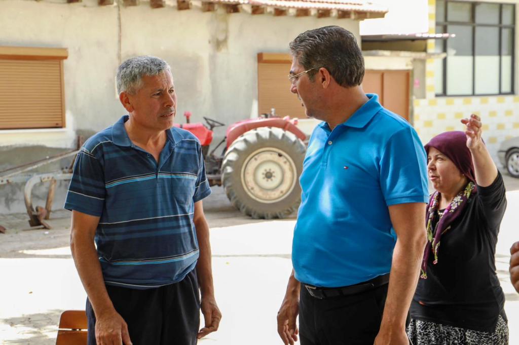 9-1 KIRSAL MAHALLELERE HİZMETLER DEVAM EDİYOR