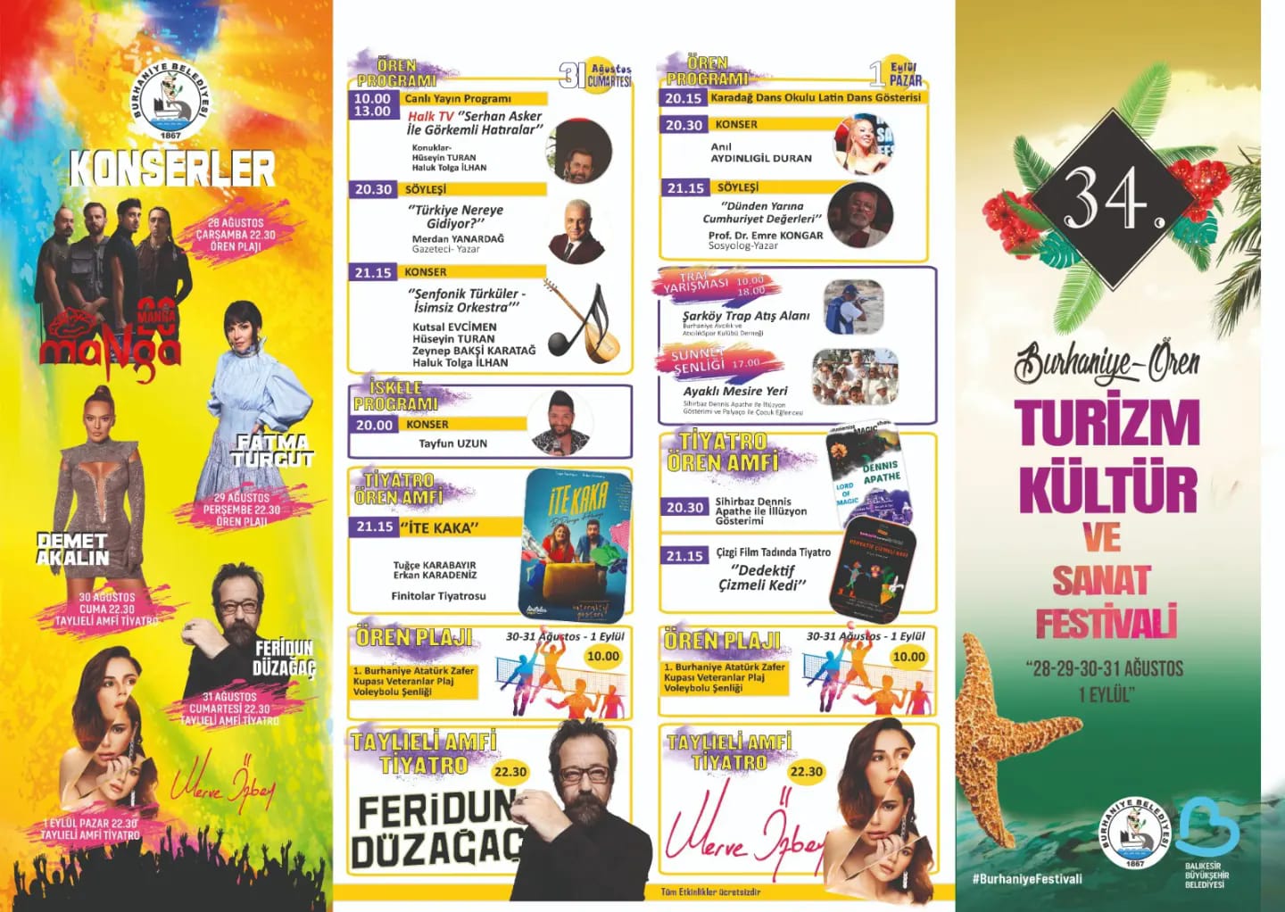 KÖRFEZİN BEKLENEN FESTİVALİNİN PROGRAMI BELLİ OLDU