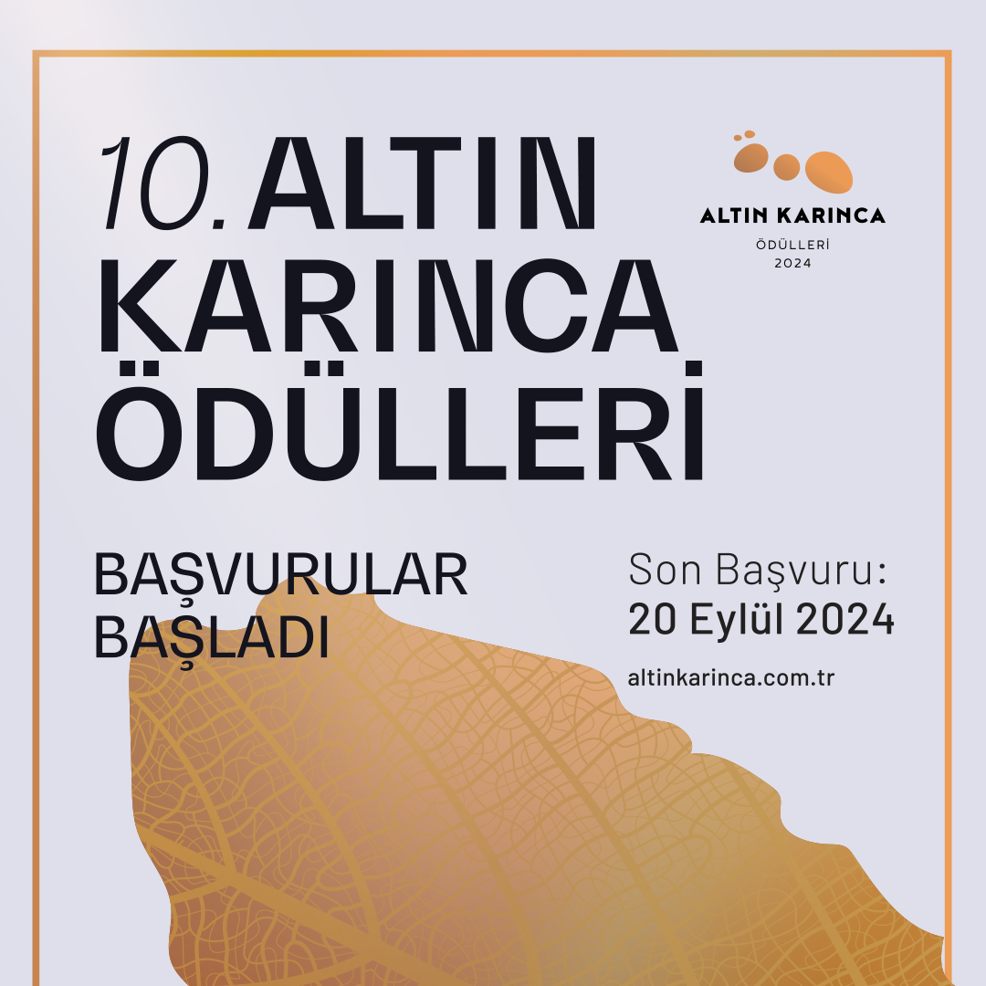 10.Altın Karınca Ödülleri İçin Başvurular Başladı.