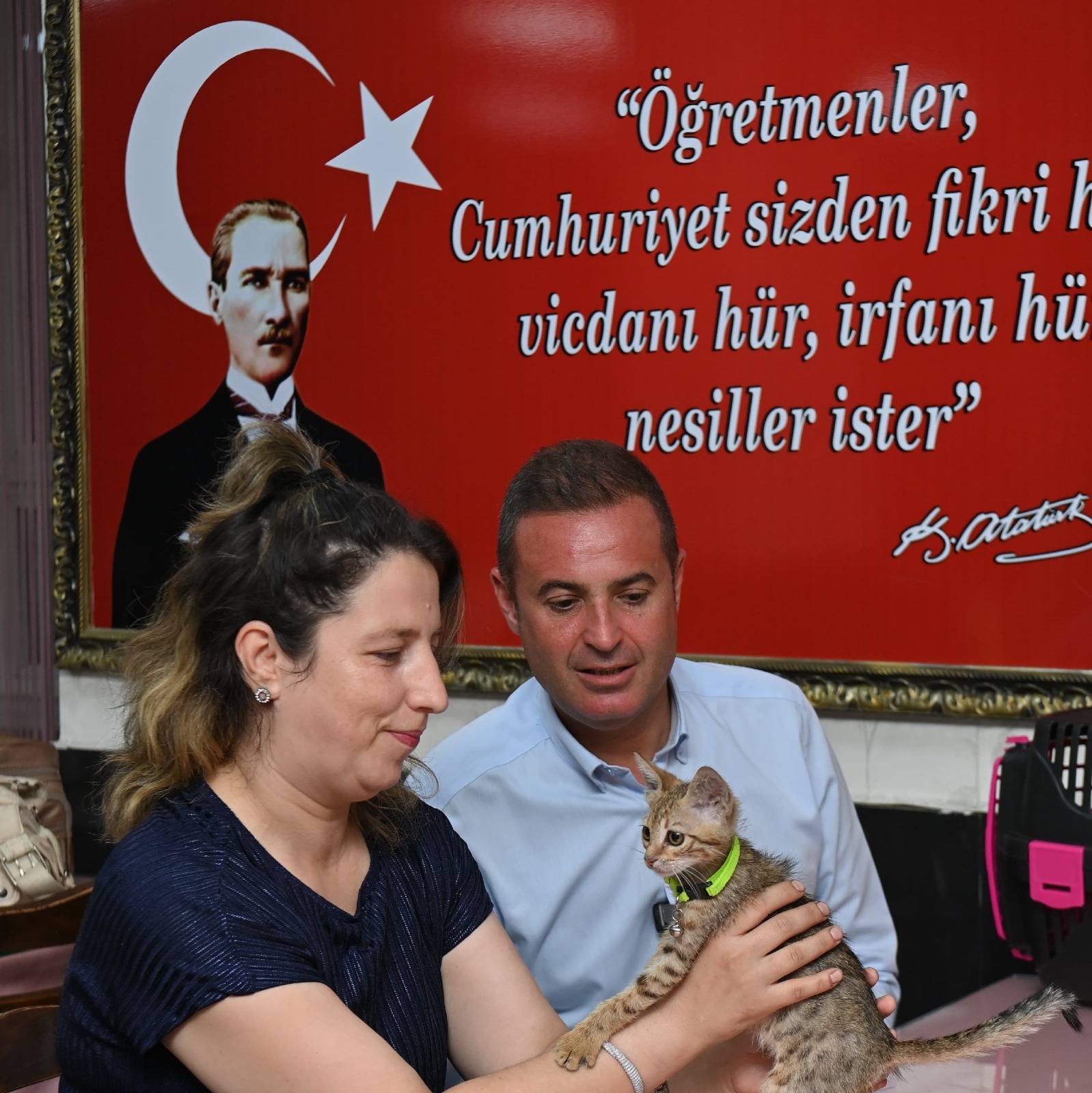 tedavisi_tamamlanan_yavru_kedi_biber_sahibiyle_bulustu_10 Tedavisi Tamamlanan Yavru Kedi Biber Sahibiyle Buluştu - Balıkesir Büyükşehir Belediyesi