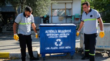ALTIEYLÜL BELEDİYESİ’NDEN SIFIR ATIKTA ÖRNEK UYGULAMA