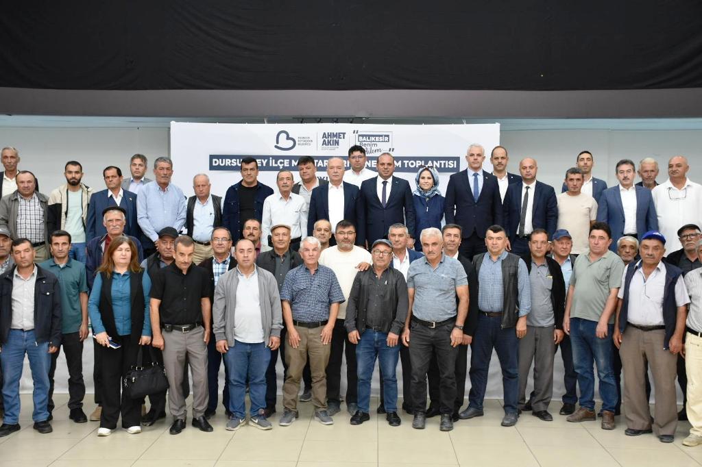 BÜYÜKŞEHİR MUHTARLARLA YAKIN TEMASTA