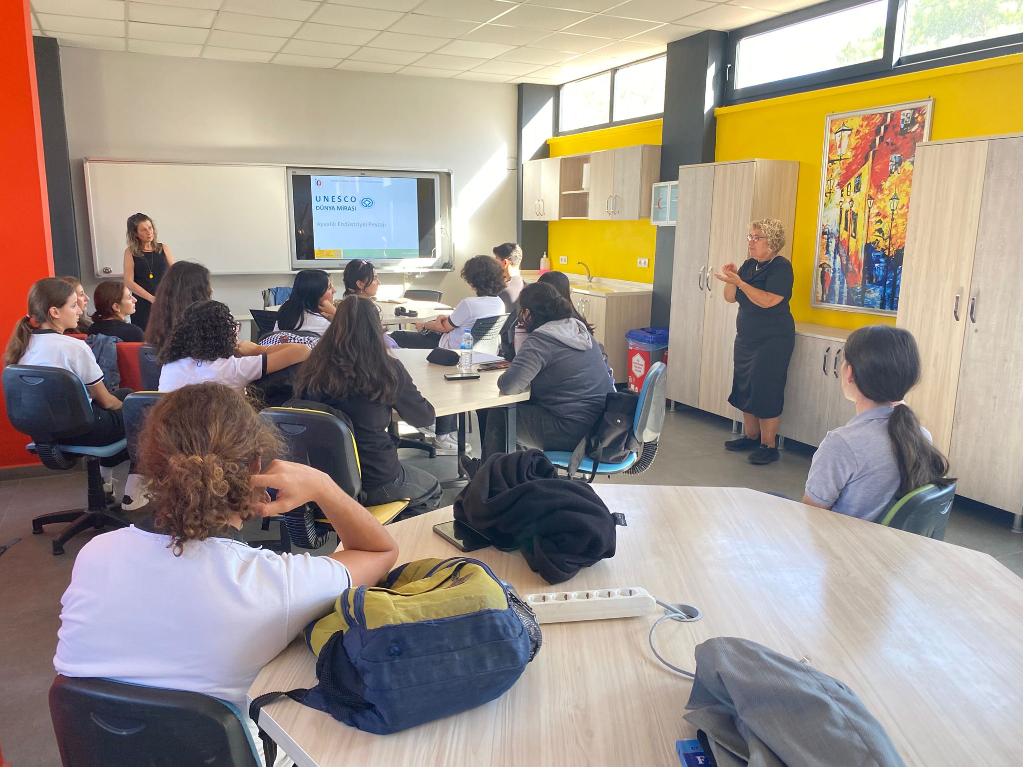 07 Ayvalık Endüstriyel Peyzajı Dünya Mirası yolculuğuna gençlerimizden anlamlı destek