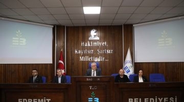 Edremit Belediyesi’nin 2026 yılı bütçesi 3 milyar 406 milyon 332 bin lira