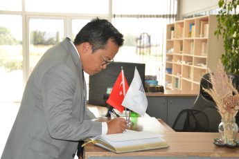 1-1-345x230 Hindistan Başkonsolosu Shiri Mijito Vinito’dan BAÇEM’e Ziyaret