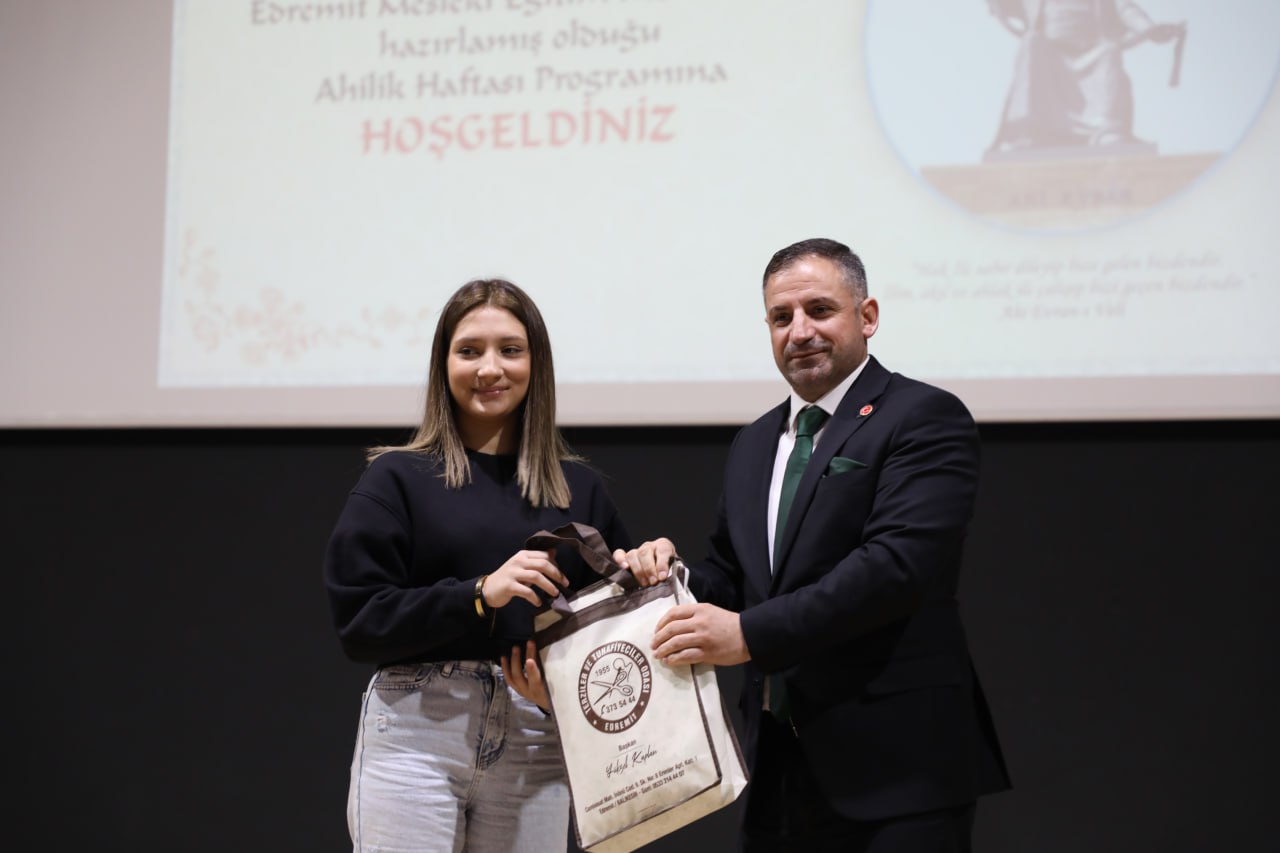 1-12-1 EDREMIT’TE 38. AHILIK HAFTASI KUTLANDI