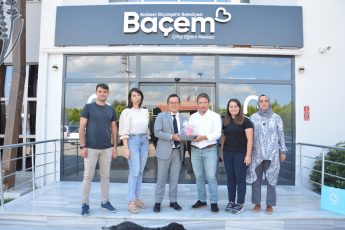 1-3-345x230 Hindistan Başkonsolosu Shiri Mijito Vinito’dan BAÇEM’e Ziyaret