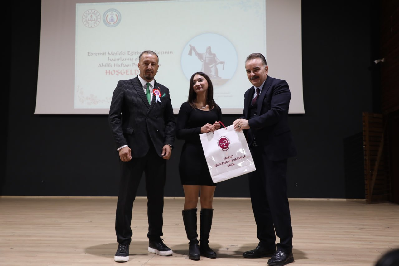 1-6-3 EDREMIT’TE 38. AHILIK HAFTASI KUTLANDI