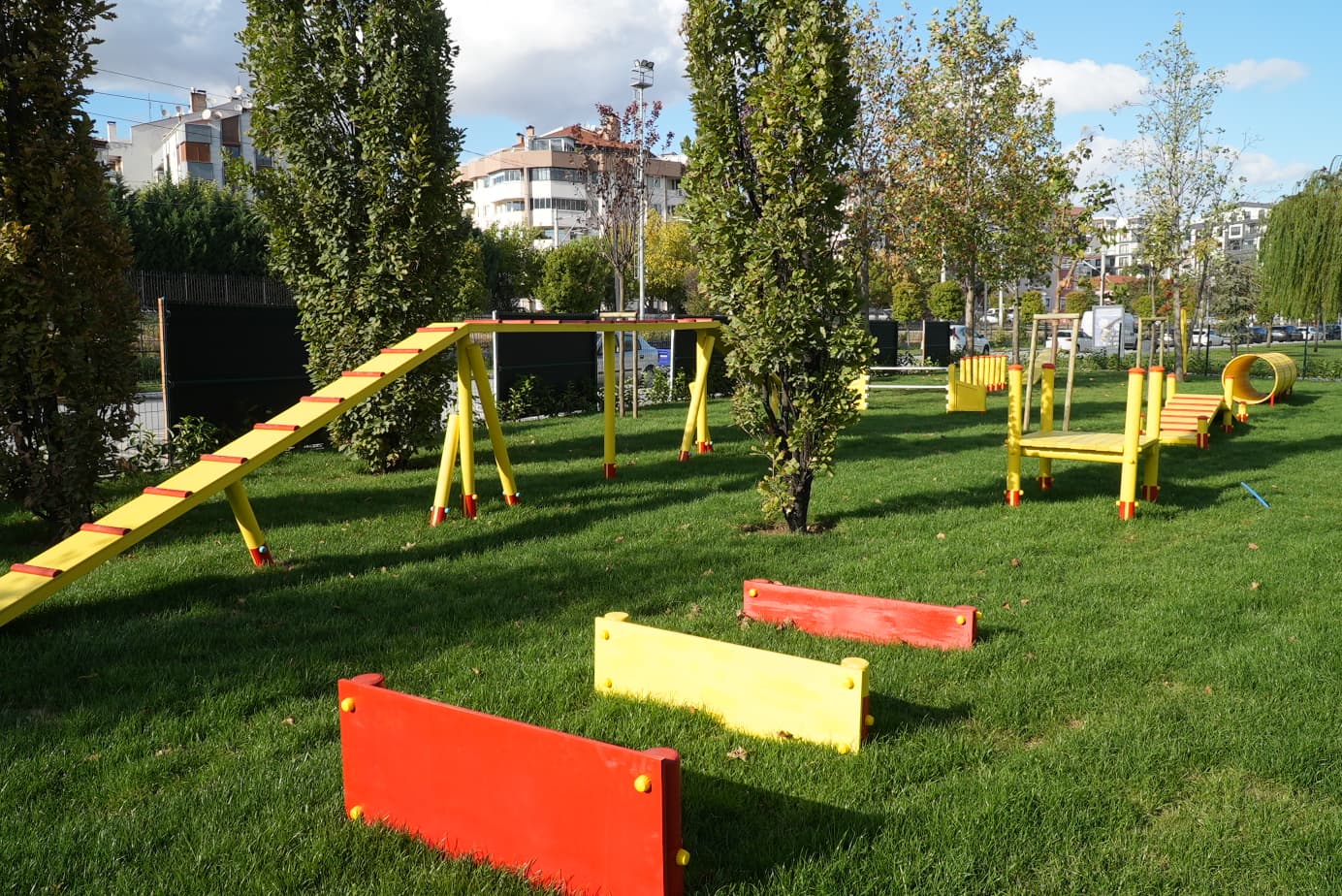 1-9-1 Ahmet Akın, can dostları Pati Park ile buluşturdu