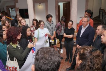 10-1-345x230 Ayvalık’ta Uluslararası Gençlik Projesi Kapsamında Zeytin Kültürü Deneyimi