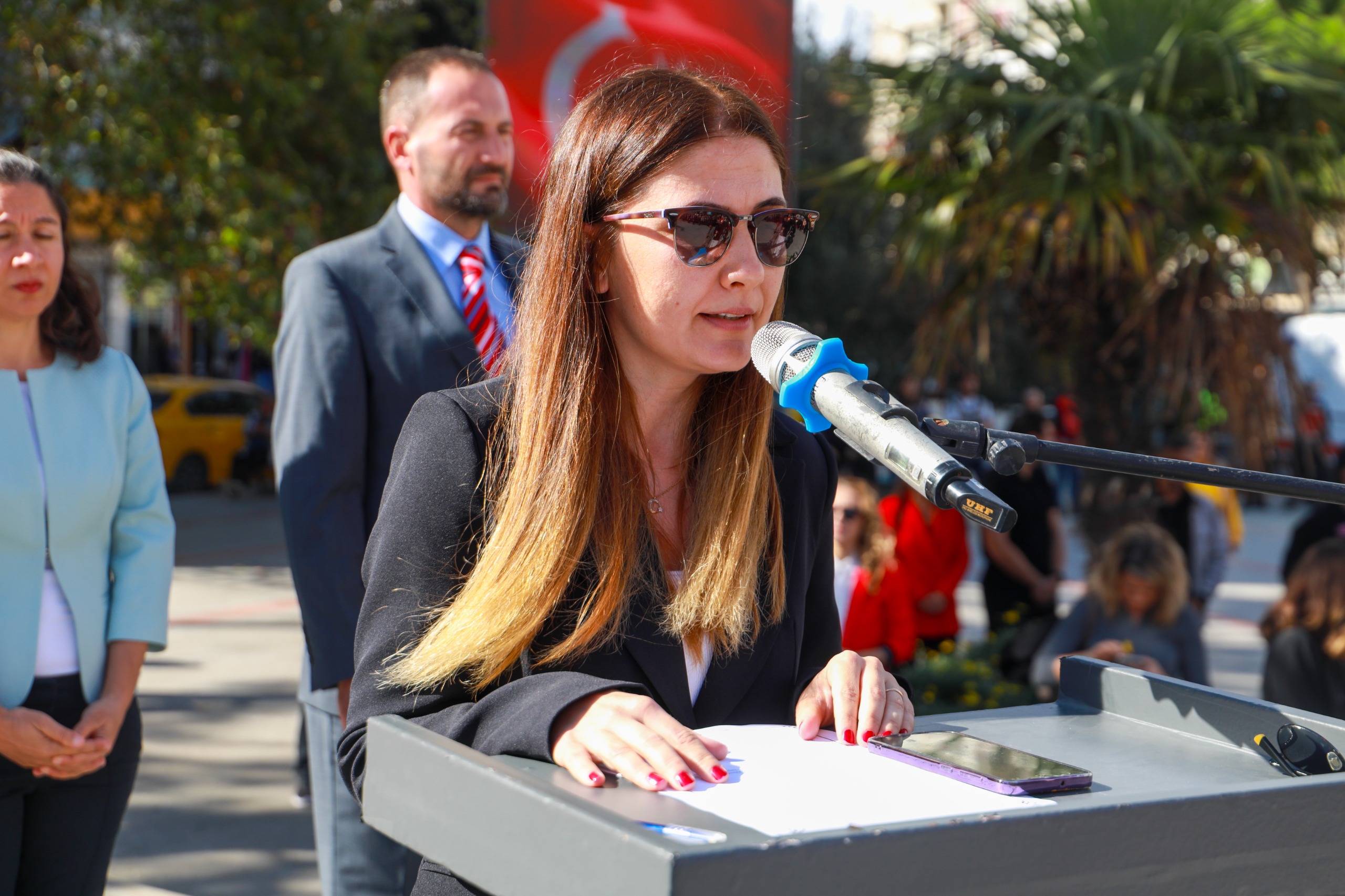 2-5 29 EKİM CUMHURİYET BAYRAMI ÇELENK TÖRENİ YAPILDI