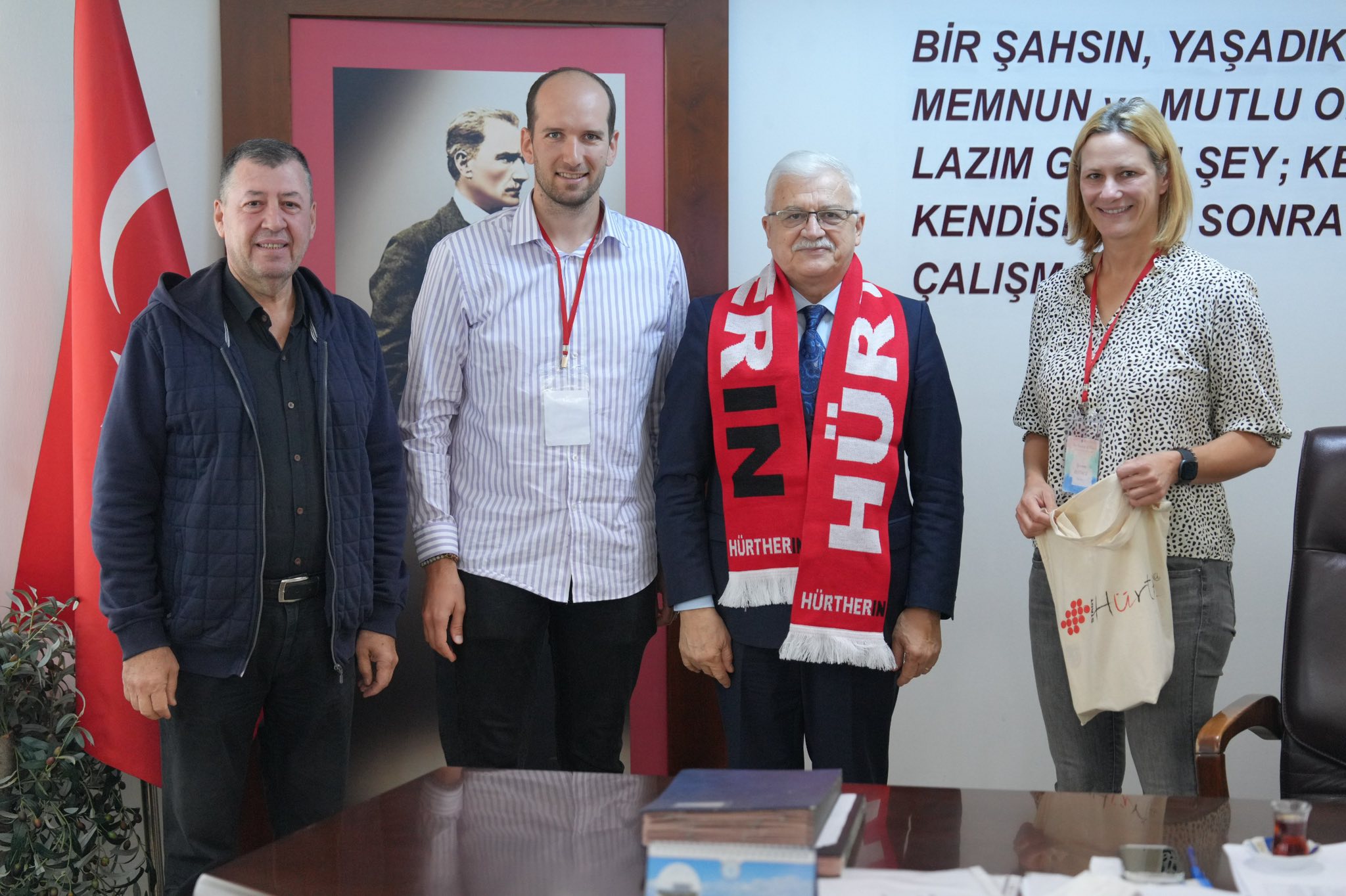 3-3 BURHANİYE, KARDEŞ ŞEHİR HÜRTH’TEN GELEN MİSAFİRLERİNİ AĞIRLADI