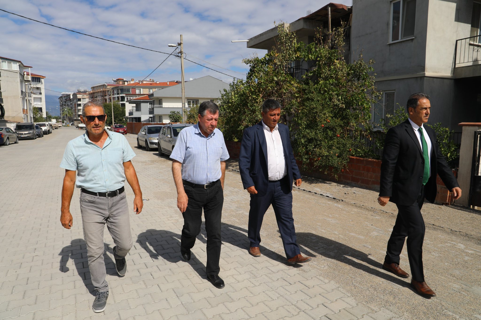 3 PAZARBAŞI CADDESİ’NDE ÇALIŞMALAR TAMAMLANDI