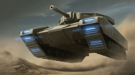 a-digital-concept-art-illustration-of-a-_lvW45pEIR5KffLIN9lMkiQ_xg5Fr5eTQ1ud9Qqdpb4kfg-448x251 Tank Uçar mı? Yapay Zeka Tankları Uçurdu