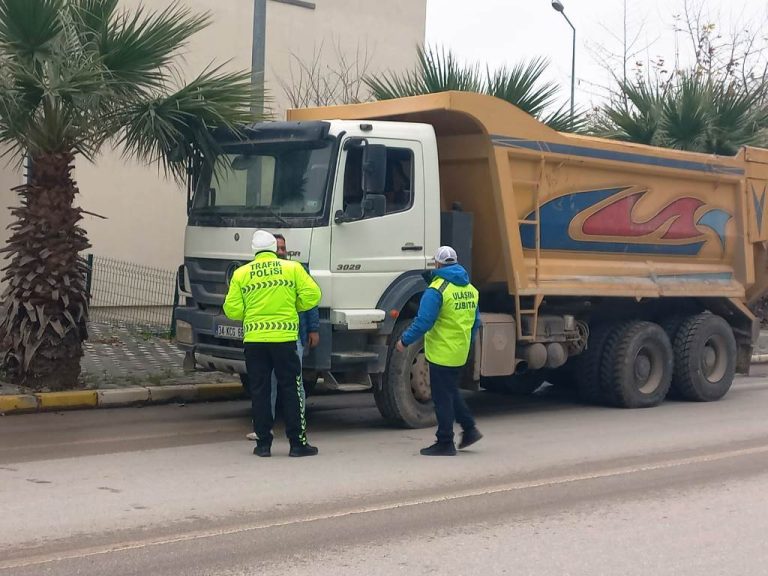 Buyuksehir agir tonajli arac denetimlerini surduruyor