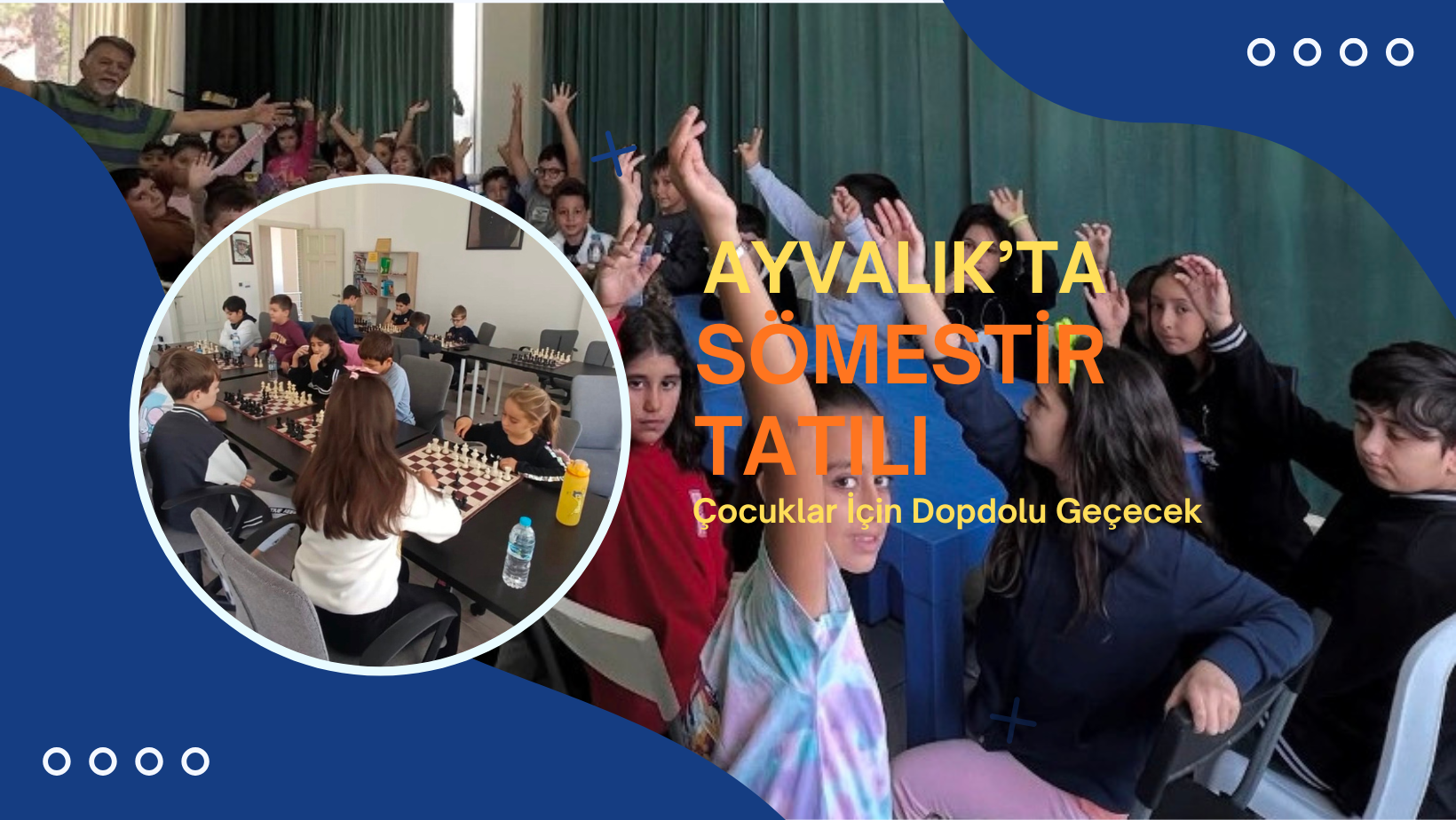 Ayvalık’ta Sömestir Tatilinde Çocuklar İçin Ücretsiz Atölye ve Kurslar Başlıyor