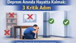 deprem anında önlemler