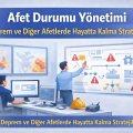 Afet yönetimi merkezi görüntüsü