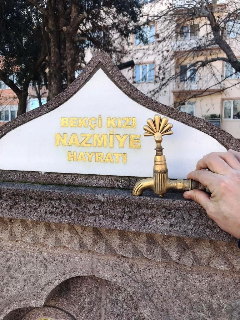 Baski hayrat cesmelerine hayat veriyor