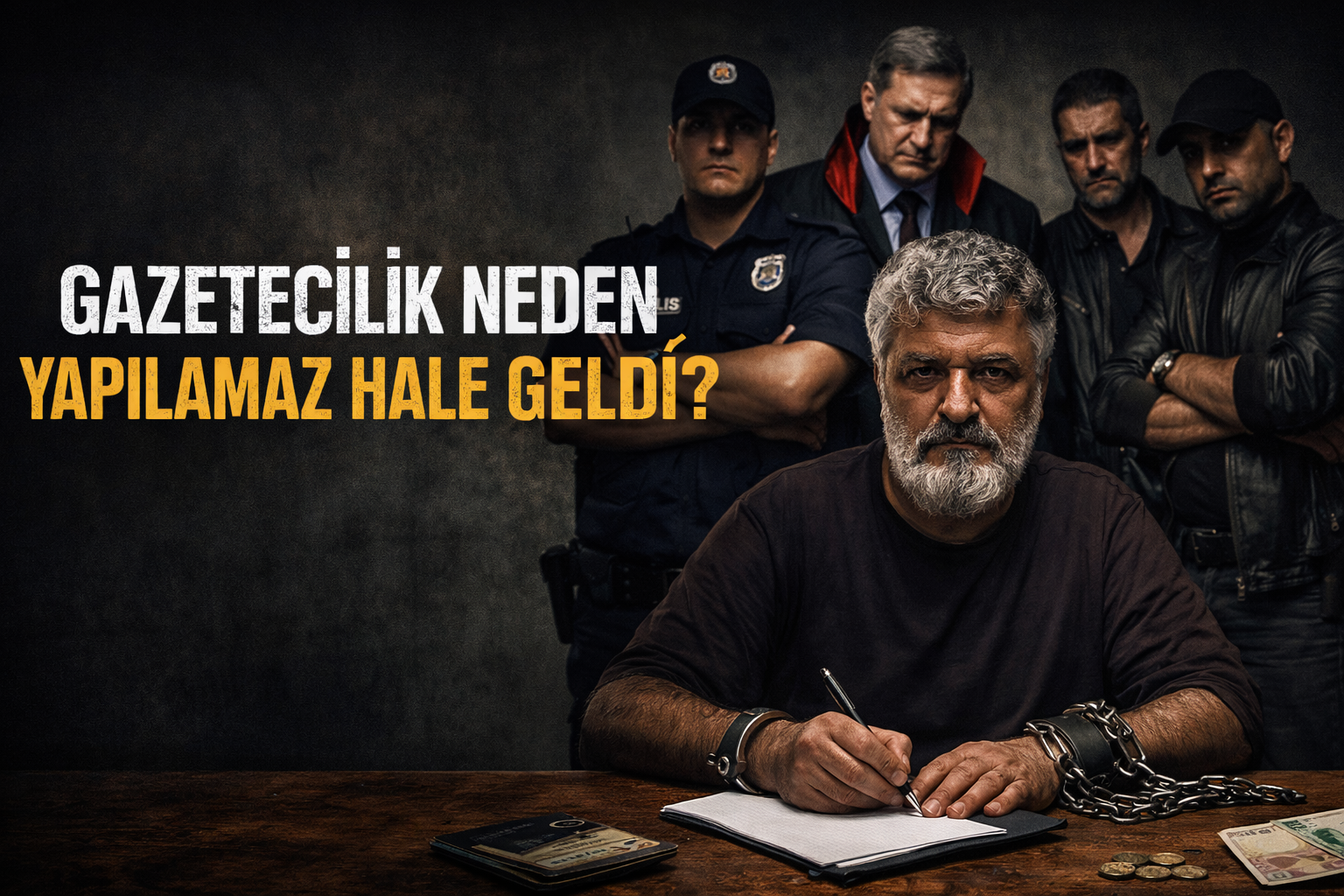 Gazetecinin geldiği nokta