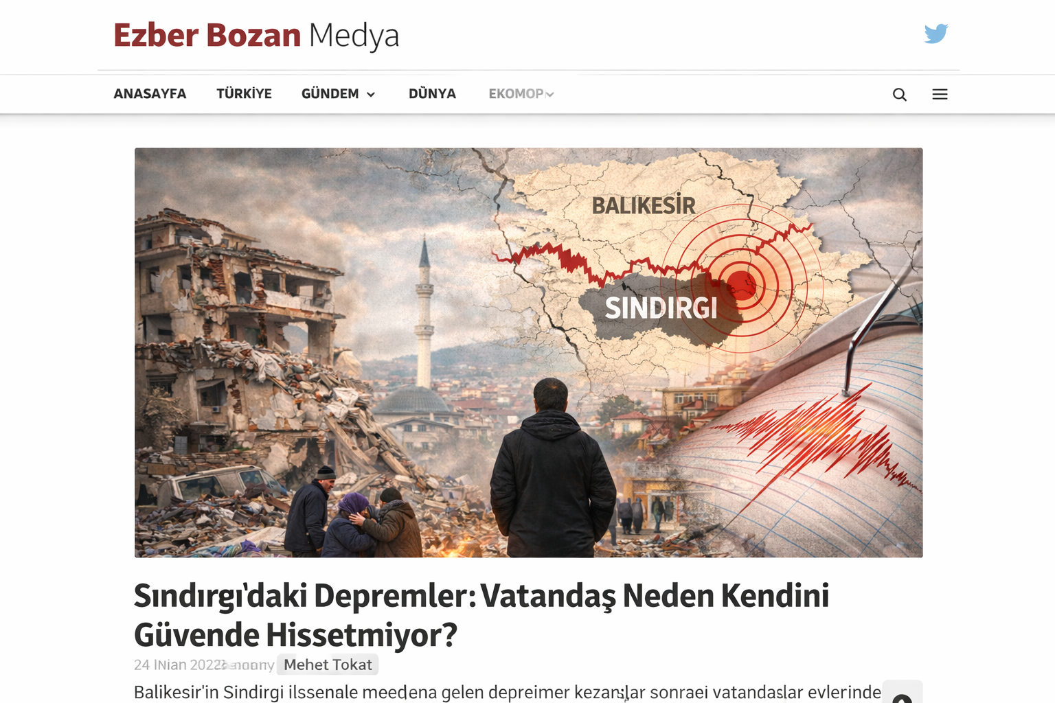 Yıkılmış binalar